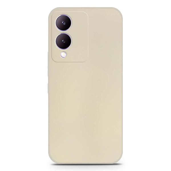 Skinlee Silica Gel Case - Offwhite - Vivo Y17s