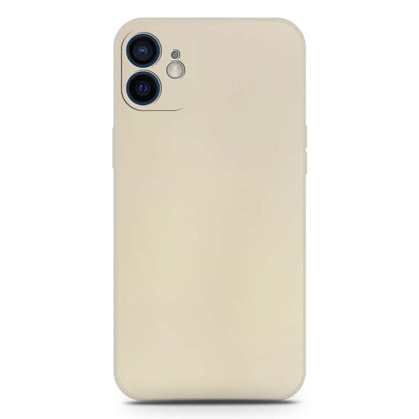 Skinlee Silica Gel Case - Offwhite - iPhone 12 Mini