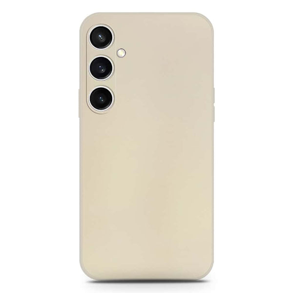 Skinlee Silica Gel Case - Offwhite - Samsung Galaxy S23 FE
