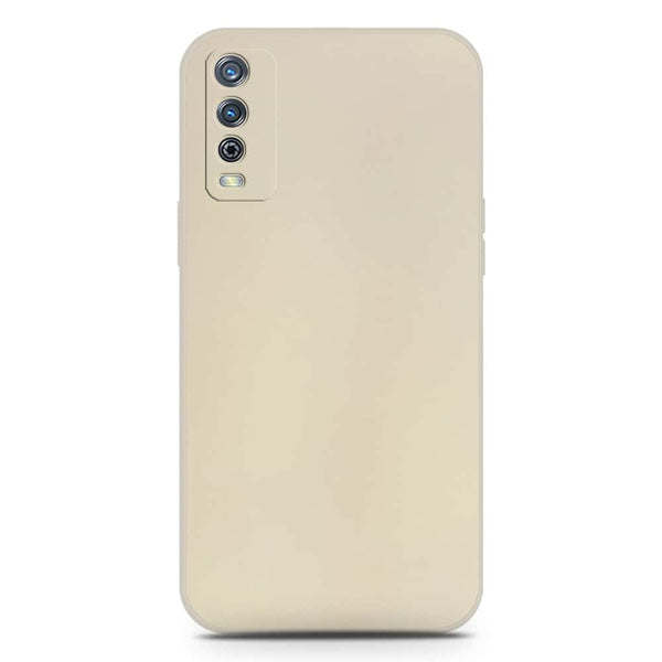 Skinlee Silica Gel Case - Offwhite - Vivo Y11s