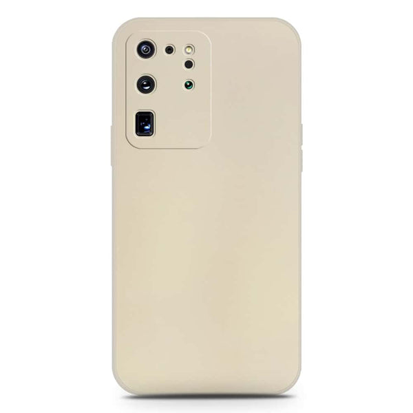 Skinlee Silica Gel Case - Offwhite - Samsung Galaxy S20 Ultra