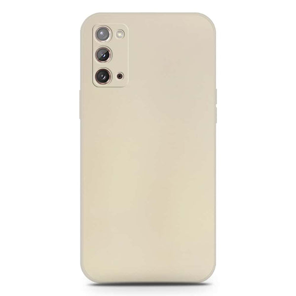 Skinlee Silica Gel Case - Offwhite - Samsung Galaxy Note 20
