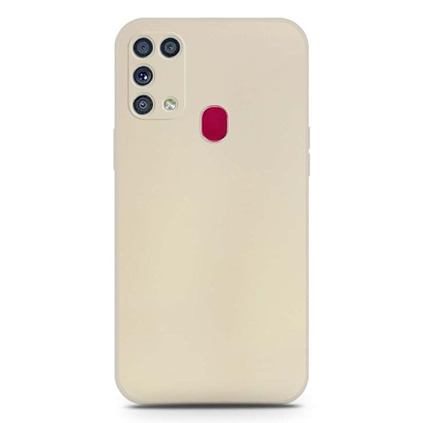 Skinlee Silica Gel Case - Offwhite - Samsung Galaxy M31