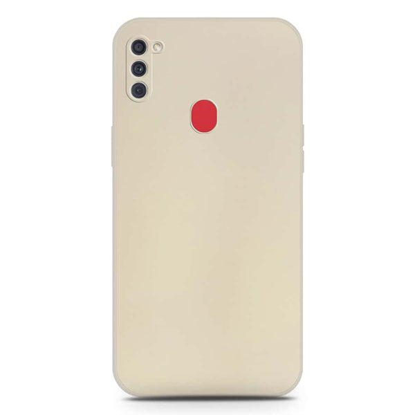 Skinlee Silica Gel Case - Offwhite - Samsung Galaxy M11