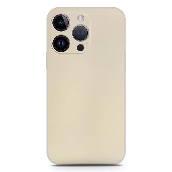 Skinlee Silica Gel Case - Offwhite - iPhone 14 Pro