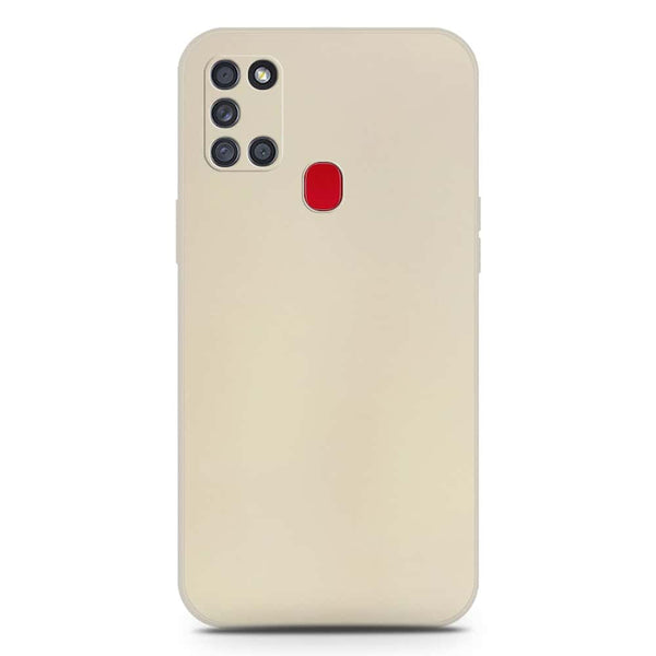 Skinlee Silica Gel Case - Offwhite - Samsung Galaxy A21s
