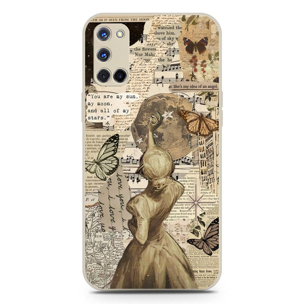 Chapters of You Series Soft Phone Case - Silica Gel Case - Offwhite - Oppo A52