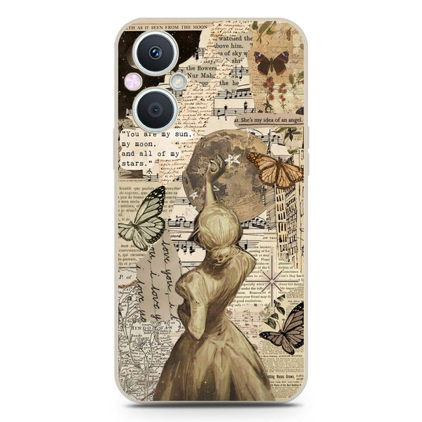 Chapters of You Series Soft Phone Case - Silica Gel Case - Offwhite - OnePlus Nord N20 5G