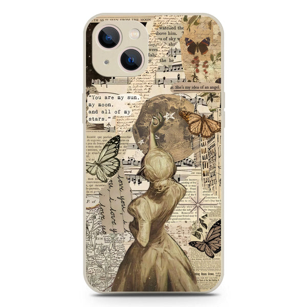 Chapters of You Series Soft Phone Case - Silica Gel Case - Offwhite - iPhone 13