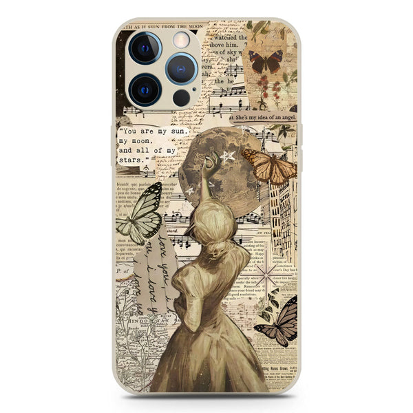 Chapters of You Series Soft Phone Case - Silica Gel Case - Offwhite - iPhone 12 Pro Max