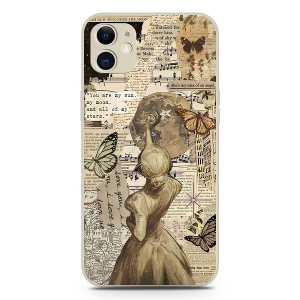 Chapters of You Series Soft Phone Case - Silica Gel Case - Offwhite - iPhone 12