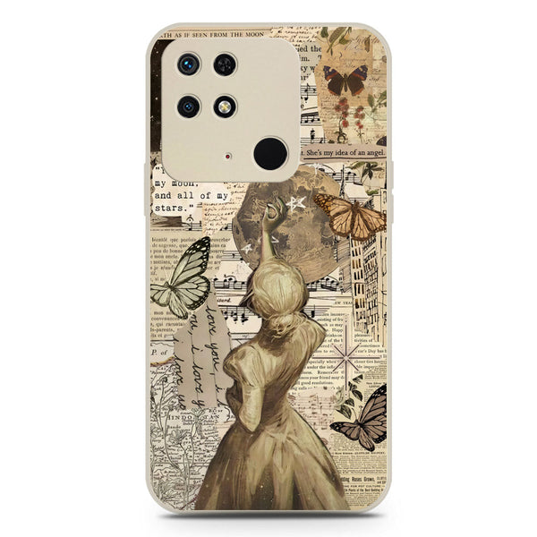 Chapters of You Series Soft Phone Case - Silica Gel Case - Offwhite - Xiaomi Redmi 10C