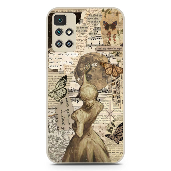 Chapters of You Series Soft Phone Case - Silica Gel Case - Offwhite - Xiaomi Redmi 10 Prime