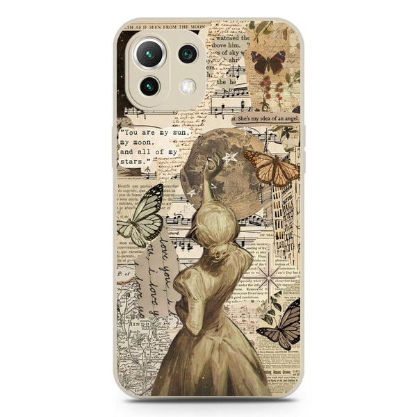 Chapters of You Series Soft Phone Case - Silica Gel Case - Offwhite - Xiaomi Mi 11 Lite