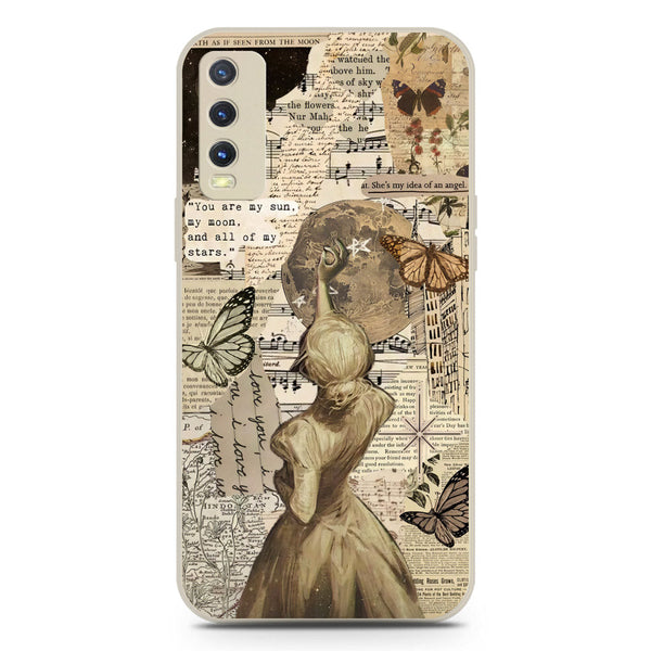 Chapters of You Series Soft Phone Case - Silica Gel Case - Offwhite - Vivo Y20T