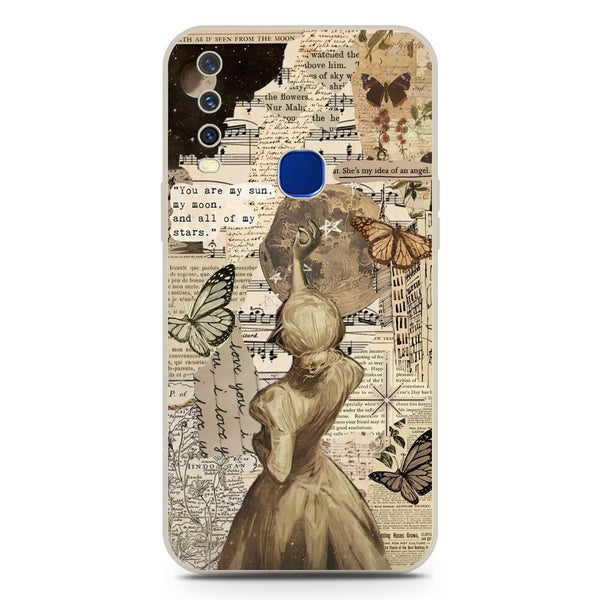 Chapters of You Series Soft Phone Case - Silica Gel Case - Offwhite - Vivo Y17