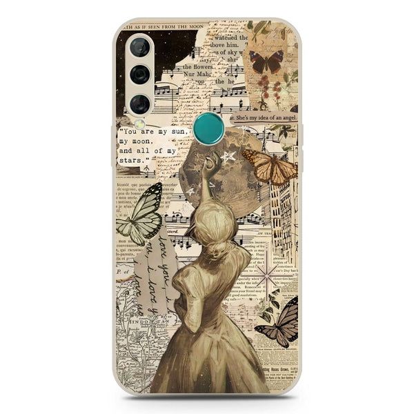 Chapters of You Series Soft Phone Case - Silica Gel Case - Offwhite - Huawei Y9 Prime 2019