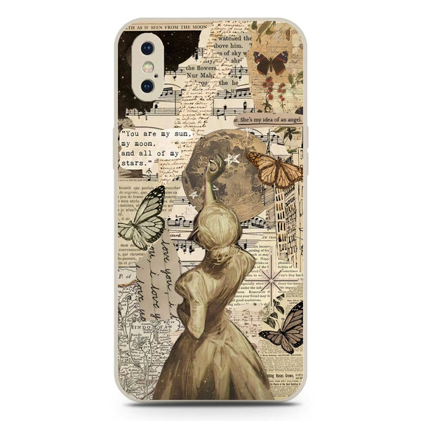 Chapters of You Series Soft Phone Case - Silica Gel Case - Offwhite - iPhone XS Max