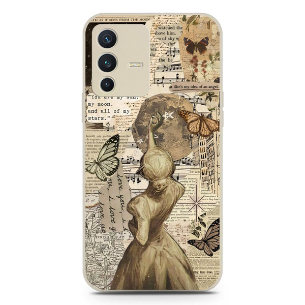 Chapters of You Series Soft Phone Case - Silica Gel Case - Offwhite - Vivo S12