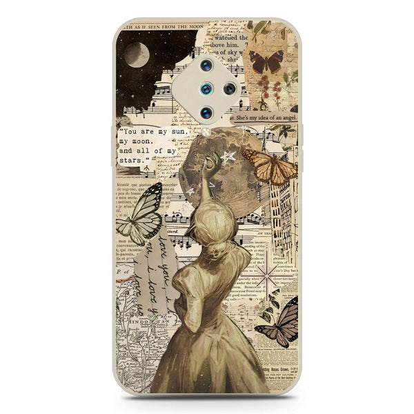 Chapters of You Series Soft Phone Case - Silica Gel Case - Offwhite - Vivo S1 Pro