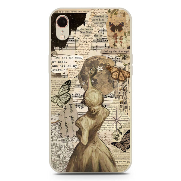 Chapters of You Series Soft Phone Case - Silica Gel Case - Offwhite - iPhone XR