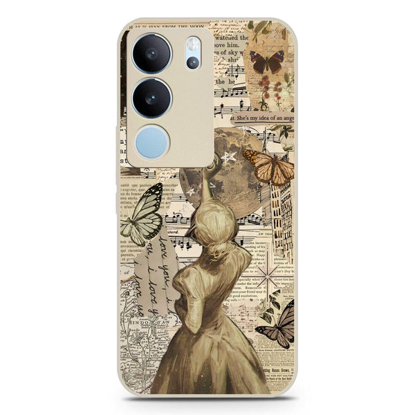 Chapters of You Series Soft Phone Case - Silica Gel Case - Offwhite - Vivo S17