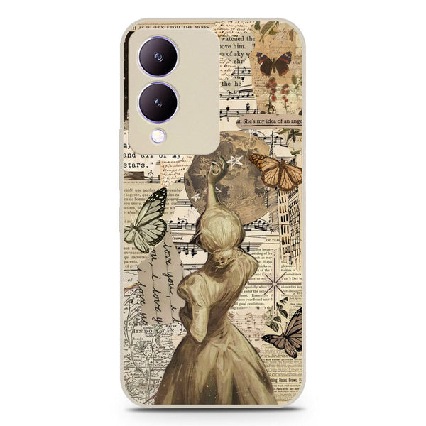 Chapters of You Series Soft Phone Case - Silica Gel Case - Offwhite - Vivo Y17s