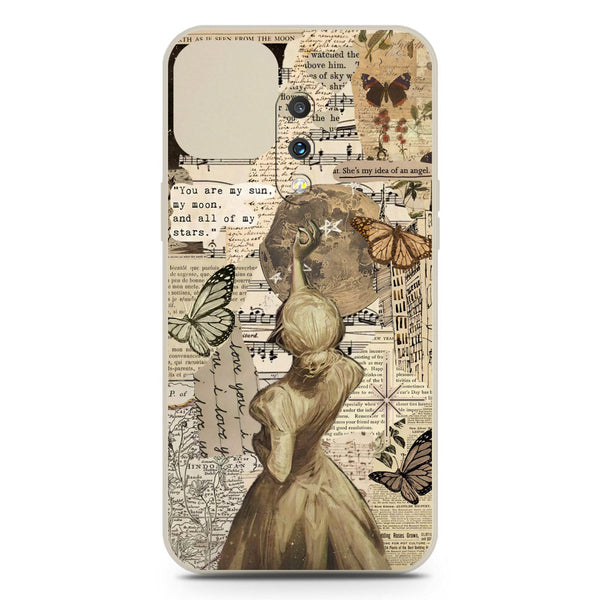 Chapters of You Series Soft Phone Case - Silica Gel Case - Offwhite - OnePlus 7