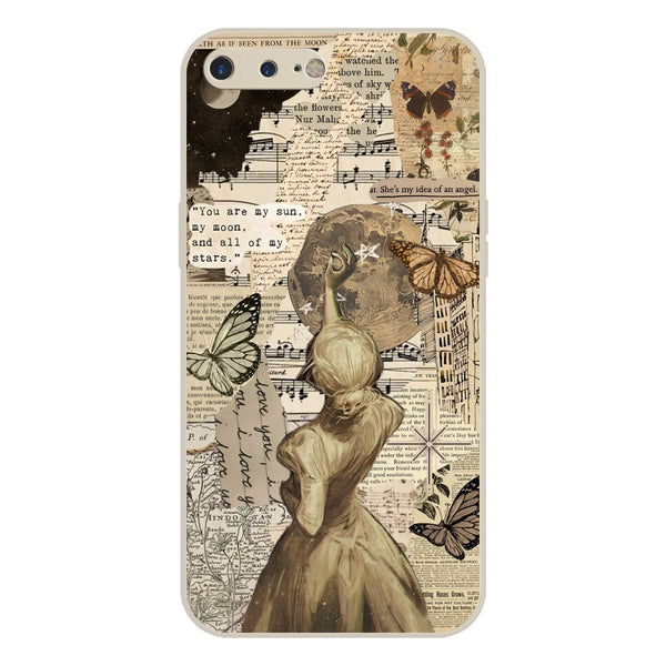 Chapters of You Series Soft Phone Case - Silica Gel Case - Offwhite - iPhone 8 Plus / 7 Plus