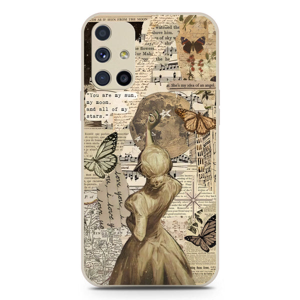 Chapters of You Series Soft Phone Case - Silica Gel Case - Offwhite - Samsung Galaxy M51