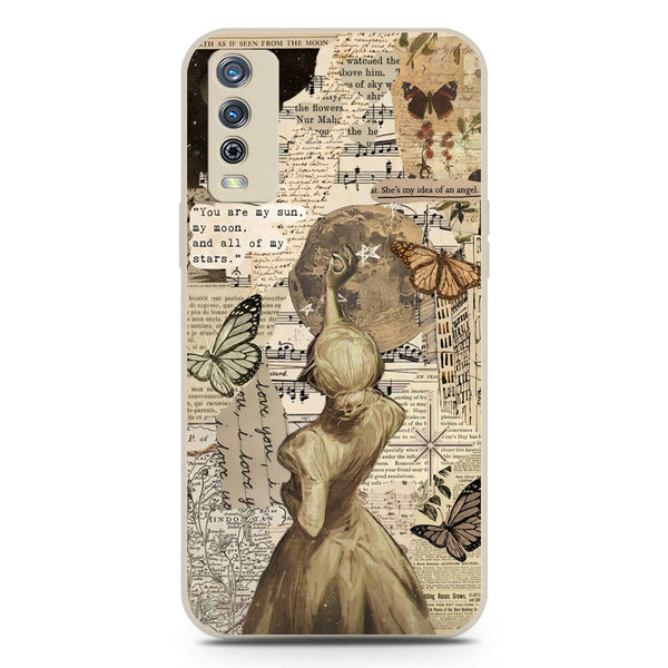 Chapters of You Series Soft Phone Case - Silica Gel Case - Offwhite - Vivo Y11s