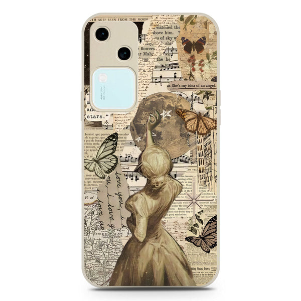 Chapters of You Series Soft Phone Case - Silica Gel Case - Offwhite - Vivo V30