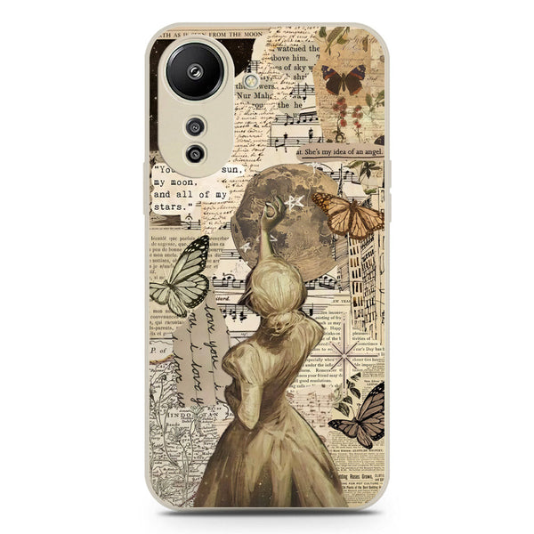 Chapters of You Series Soft Phone Case - Silica Gel Case - Offwhite - Xiaomi Redmi 13C