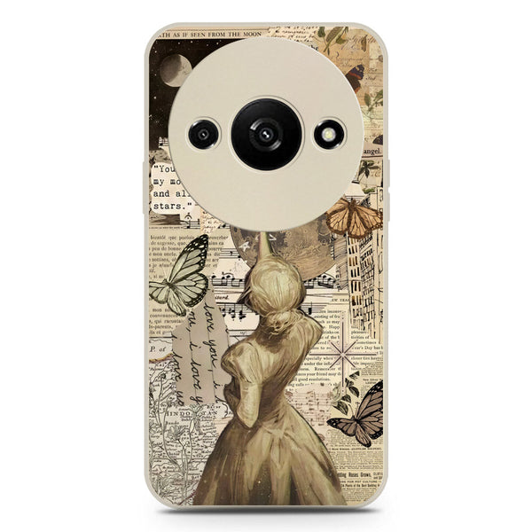 Chapters of You Series Soft Phone Case - Silica Gel Case - Offwhite - Xiaomi Redmi A3