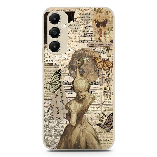 Chapters of You Series Soft Phone Case - Silica Gel Case - Offwhite - Samsung Galaxy A05s