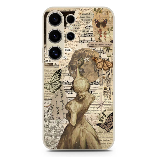Chapters of You Series Soft Phone Case - Silica Gel Case - Offwhite - Samsung Galaxy S24 Ultra