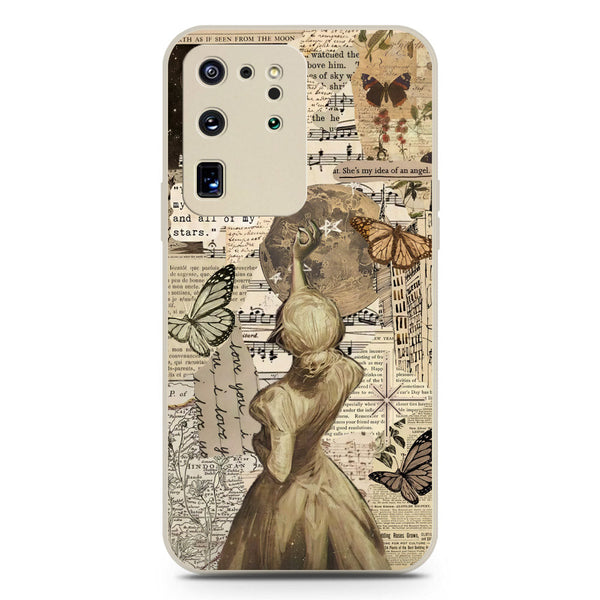 Chapters of You Series Soft Phone Case - Silica Gel Case - Offwhite - Samsung Galaxy S20 Ultra
