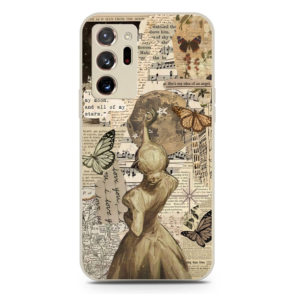 Chapters of You Series Soft Phone Case - Silica Gel Case - Offwhite - Samsung Galaxy Note 20 Ultra