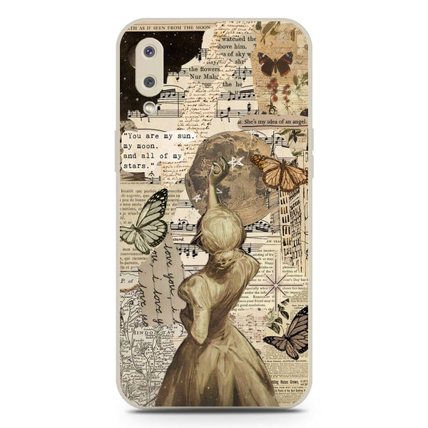 Chapters of You Series Soft Phone Case - Silica Gel Case - Offwhite - Samsung Galaxy M02