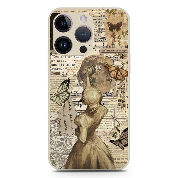 Chapters of You Series Soft Phone Case - Silica Gel Case - Offwhite - iPhone 14 Pro Max