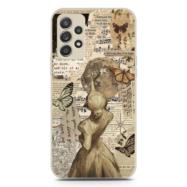Chapters of You Series Soft Phone Case - Silica Gel Case - Offwhite - Samsung Galaxy A52s 5G