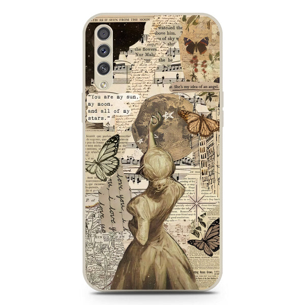 Chapters of You Series Soft Phone Case - Silica Gel Case - Offwhite - Samsung Galaxy A50