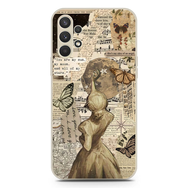 Chapters of You Series Soft Phone Case - Silica Gel Case - Offwhite - Samsung Galaxy A32