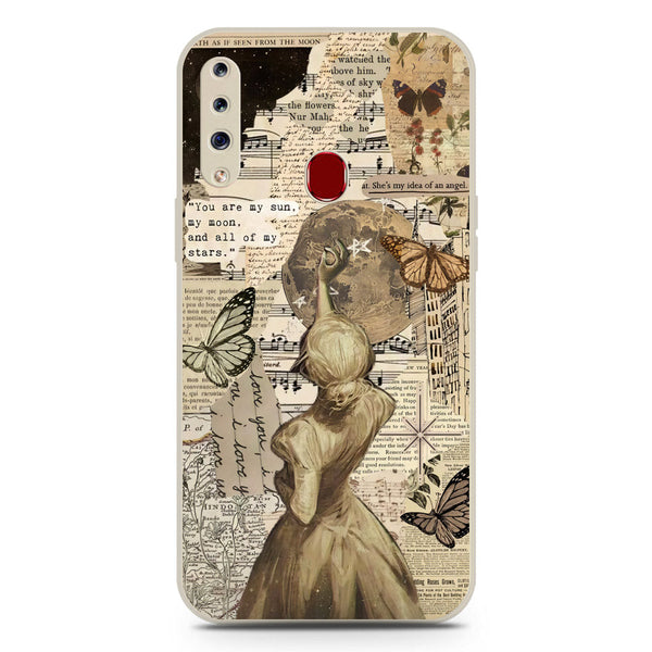 Chapters of You Series Soft Phone Case - Silica Gel Case - Offwhite - Samsung Galaxy A20s