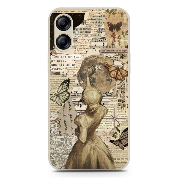 Chapters of You Series Soft Phone Case - Silica Gel Case - Offwhite - Samsung Galaxy A04e