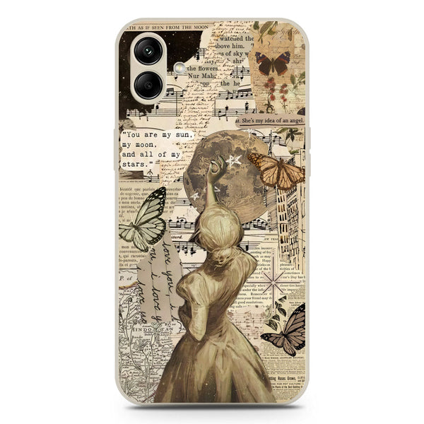 Chapters of You Series Soft Phone Case - Silica Gel Case - Offwhite - Samsung Galaxy A04