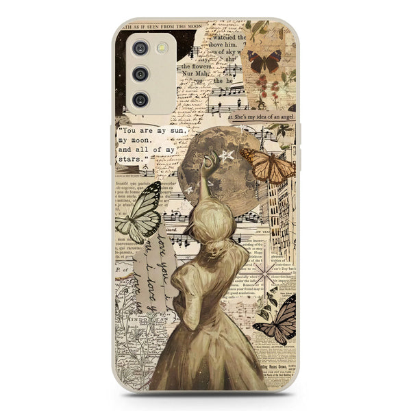 Chapters of You Series Soft Phone Case - Silica Gel Case - Offwhite - Samsung Galaxy A02s