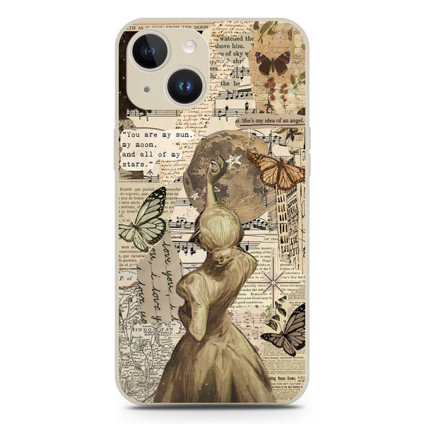 Chapters of You Series Soft Phone Case - Silica Gel Case - Offwhite - iPhone 14