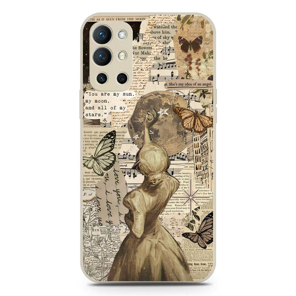 Chapters of You Series Soft Phone Case - Silica Gel Case - Offwhite - OnePlus 9R