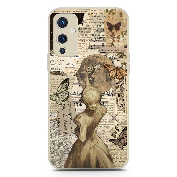 Chapters of You Series Soft Phone Case - Silica Gel Case - Offwhite - OnePlus 9